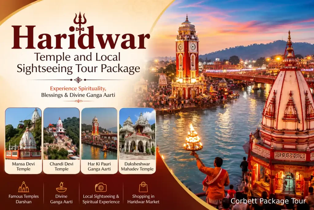 Haridwar Temple and Local Sightseeing Tour Package