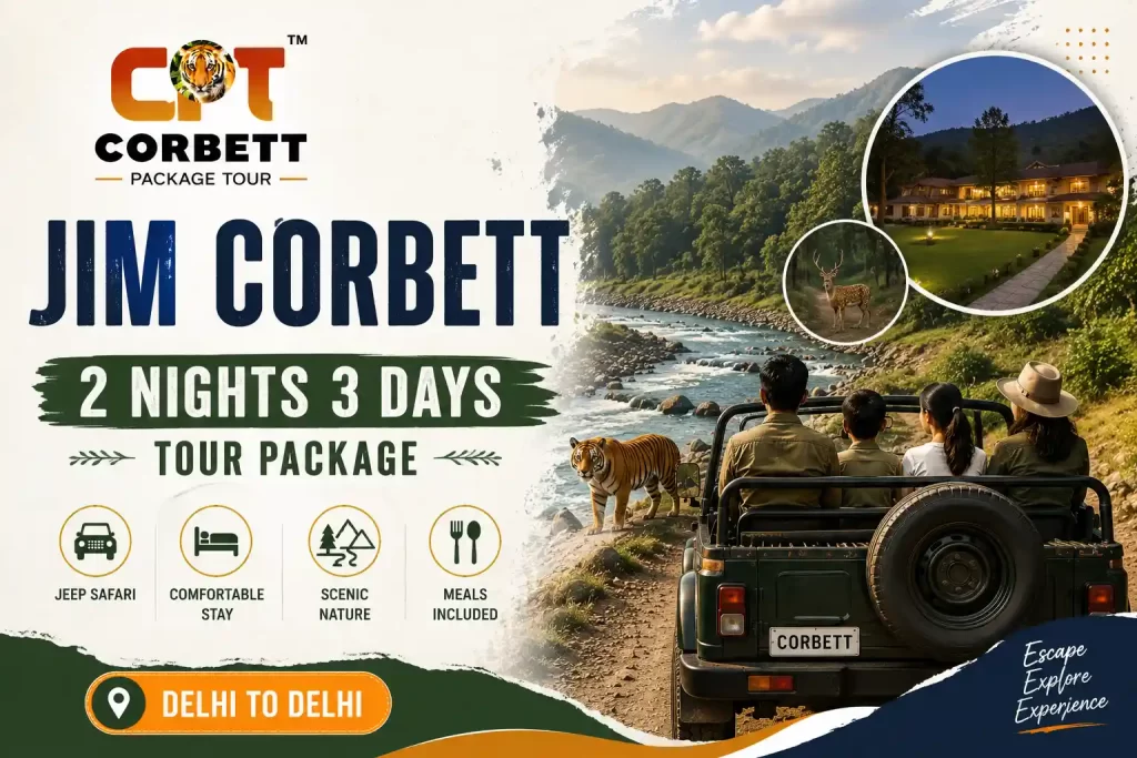 Jim Corbett 2 Nights 3 Days Tour Package