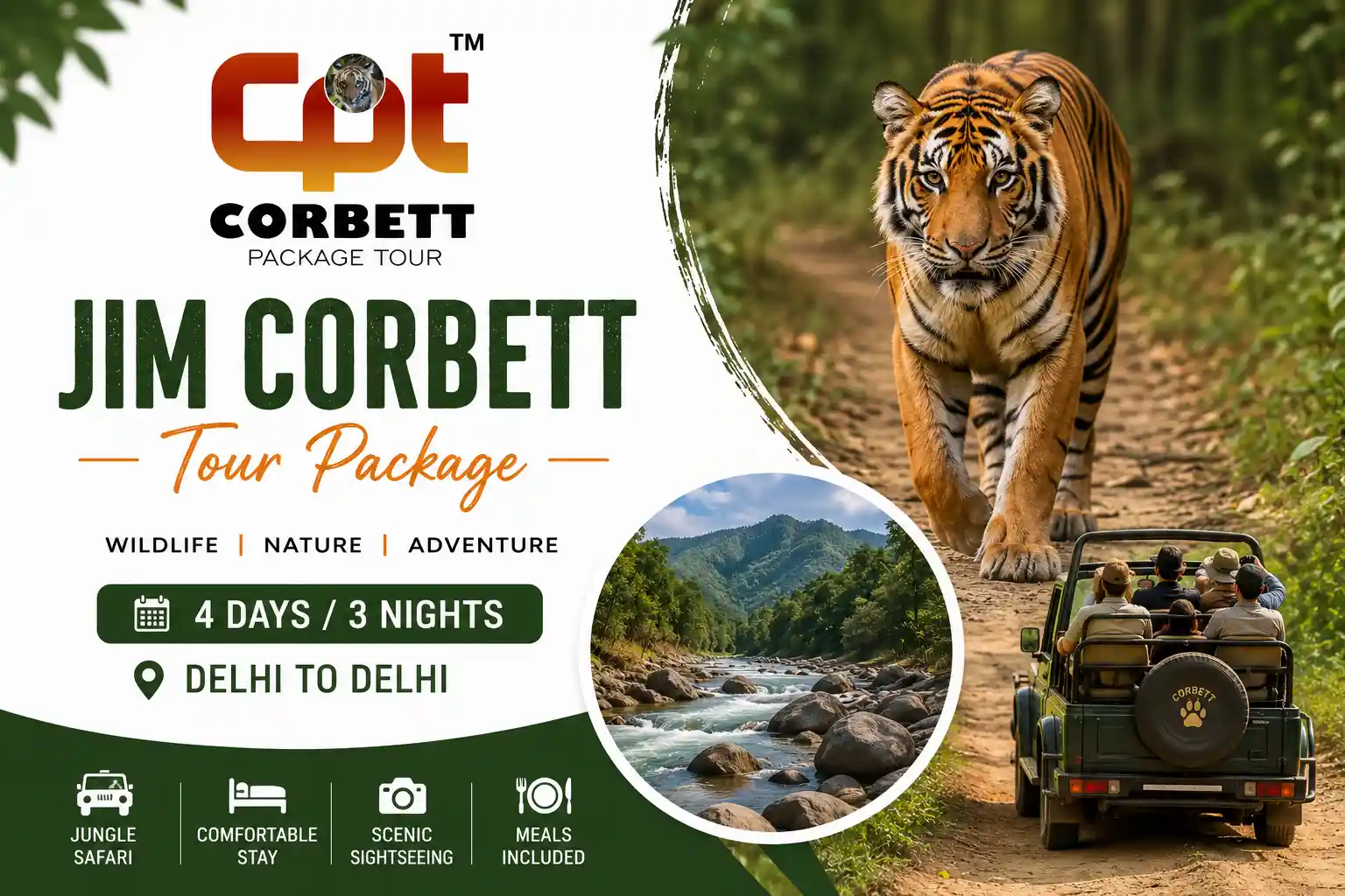 Jim Corbett Tour Package