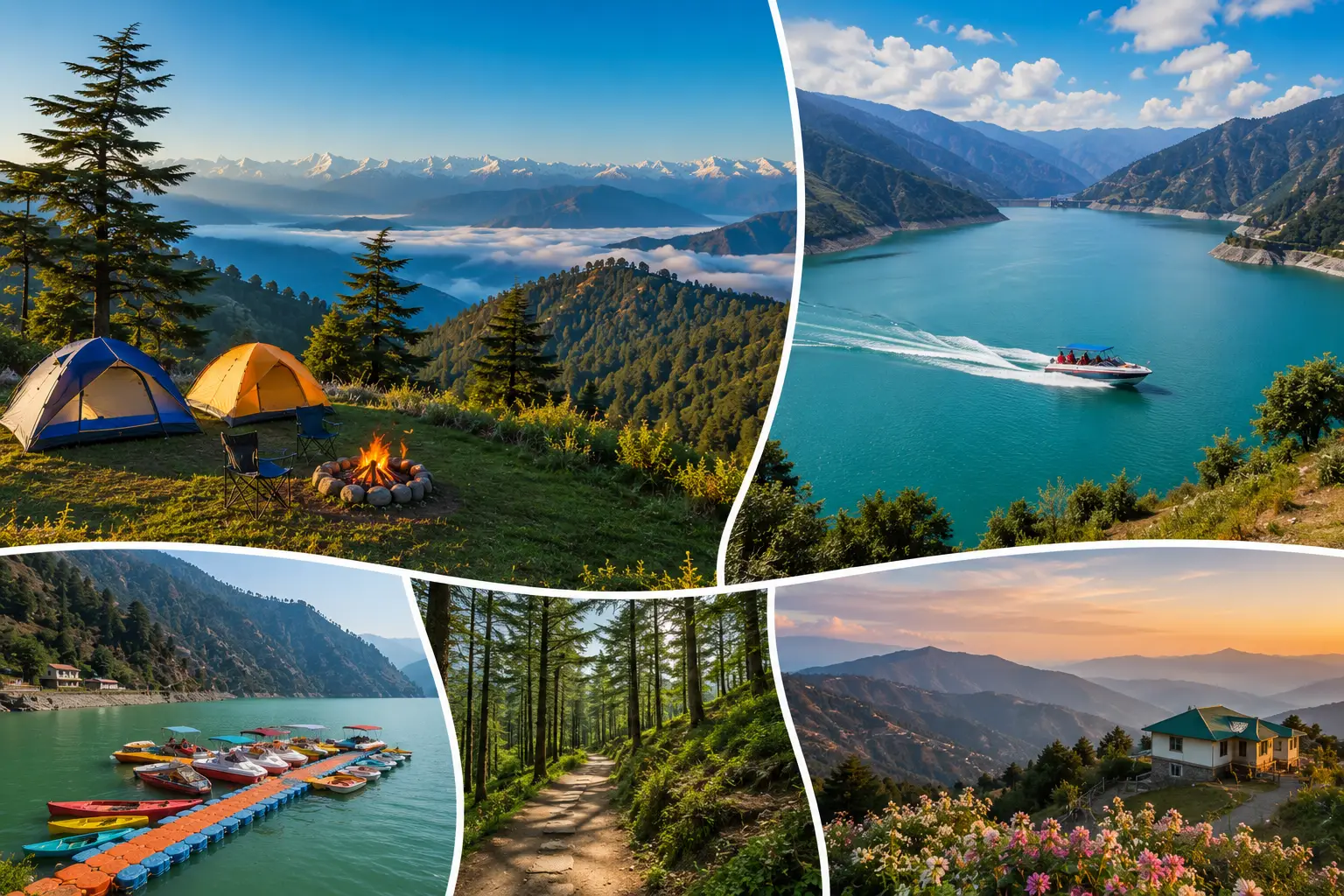 Kanatal and Tehri Lake Tour Package