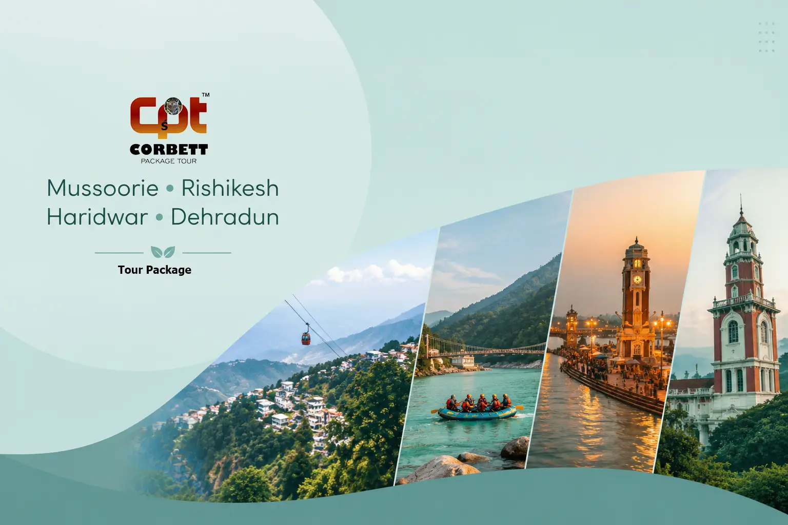 Mussoorie Rishikesh Haridwar Dehradun Tour Package