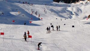 Skiing