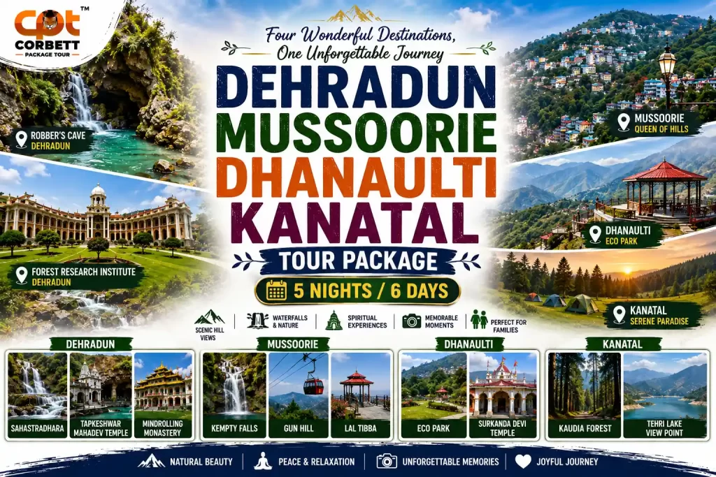 Dehradun Mussoorie Dhanaulti Kanatal Tour Package