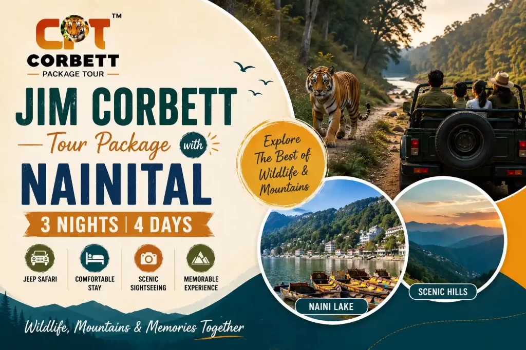 Jim Corbett Tour Package With Nainital
