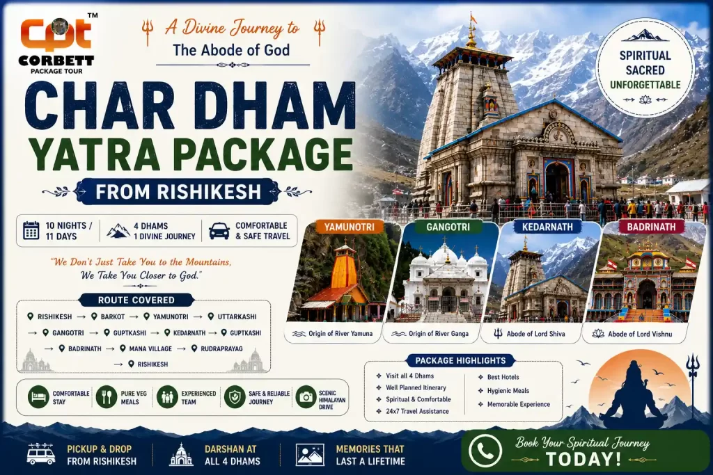 Char Dham Yatra Package from Rishikesh