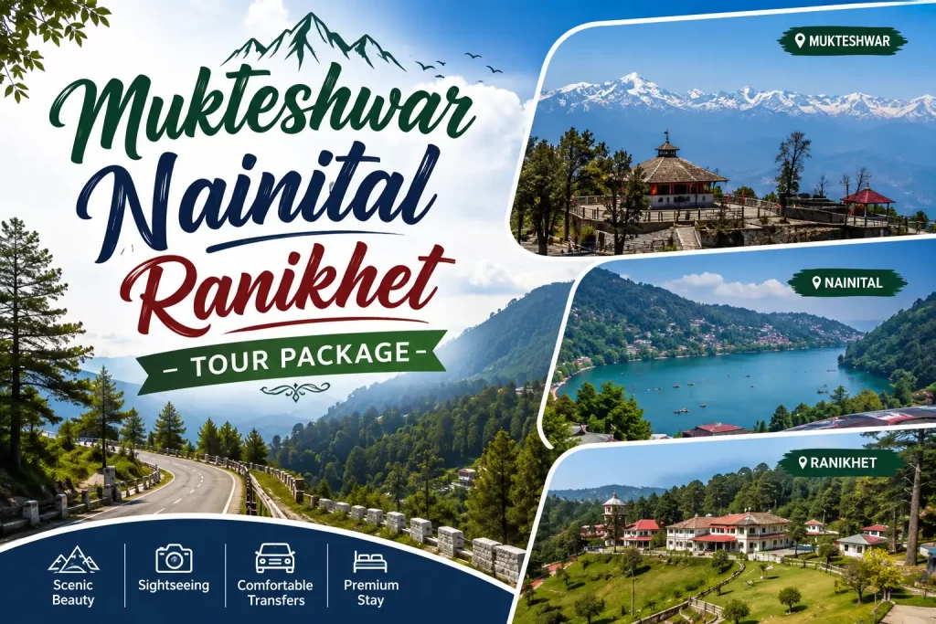 Mukteshwar Nainital Ranikhet Tour Package